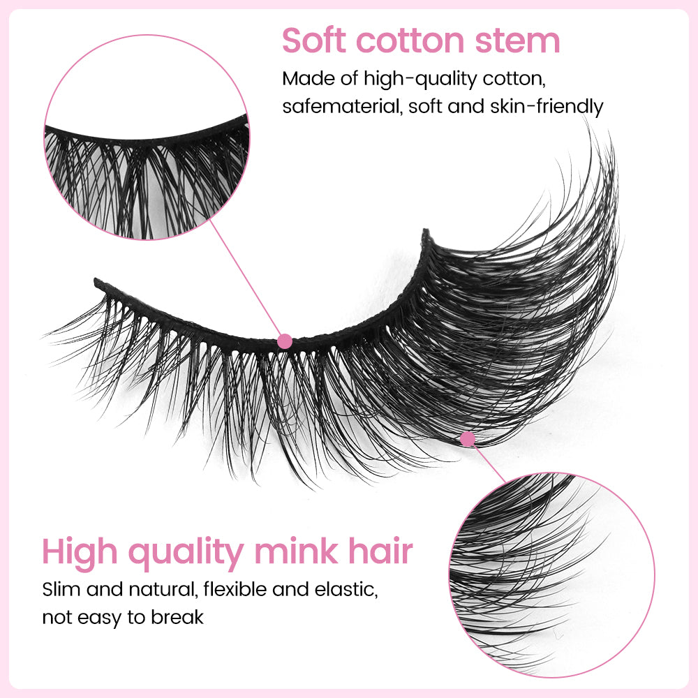 "SPOILED" Fluffy Long End Dramatic Lash