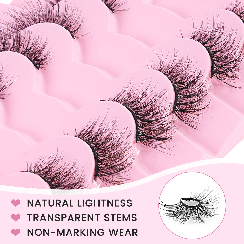 "PIXIE" Wispy Half Lash