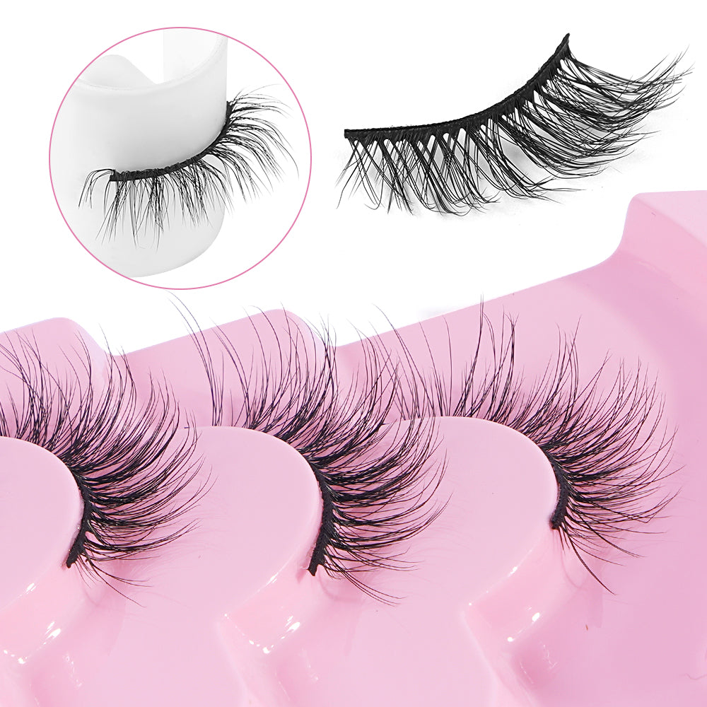 "PIXIE" Wispy Half Lash