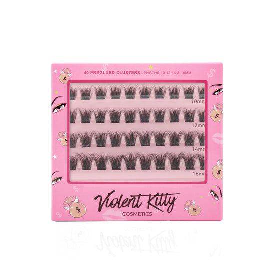 Press & Pinch • Underlash Clusters: v2 “Wispy Dark”