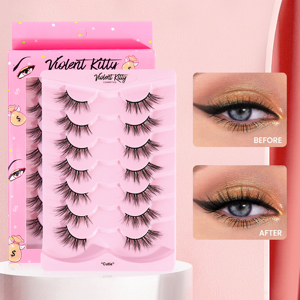 "CUTIE" Short Natural Half Lash