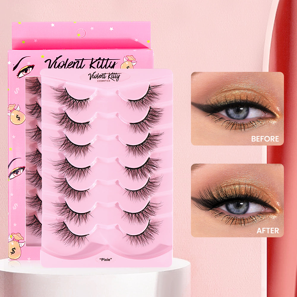 "PIXIE" Wispy Half Lash
