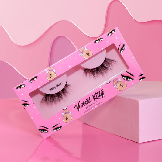 "BABY GLAM" Natural Half Lash