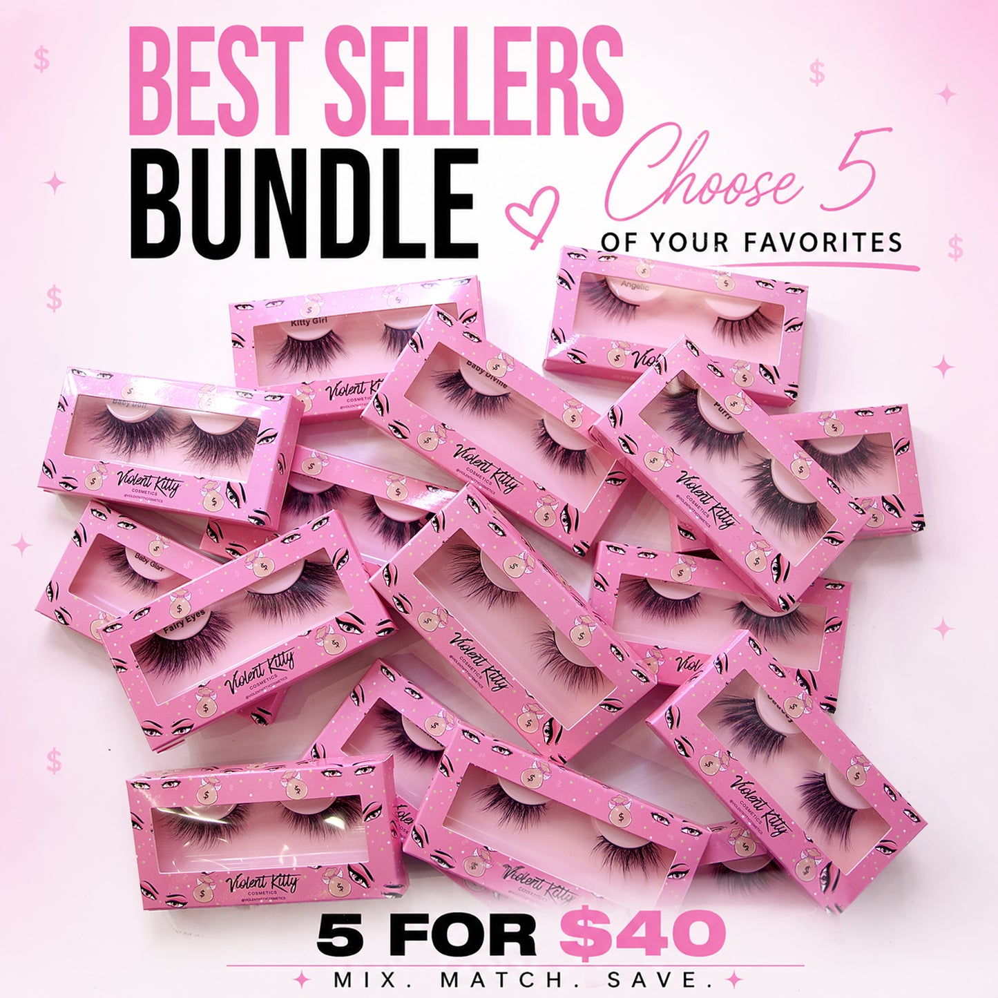 BEST SELLERS BUNDLE 5 for $40