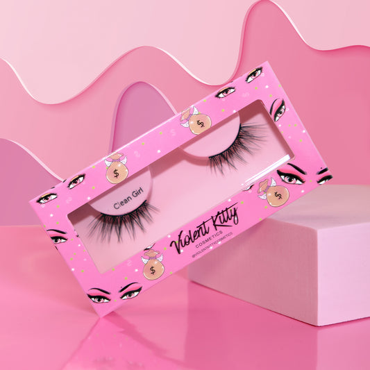 "CLEAN GIRL" Natural Half Lash