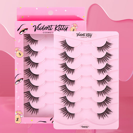 "DAINTY" Short Natural Half Lash