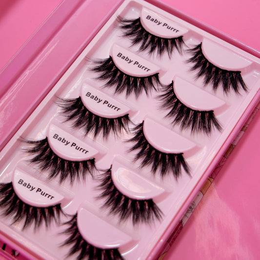 “BABY PURRRR” Faux Mink Lash