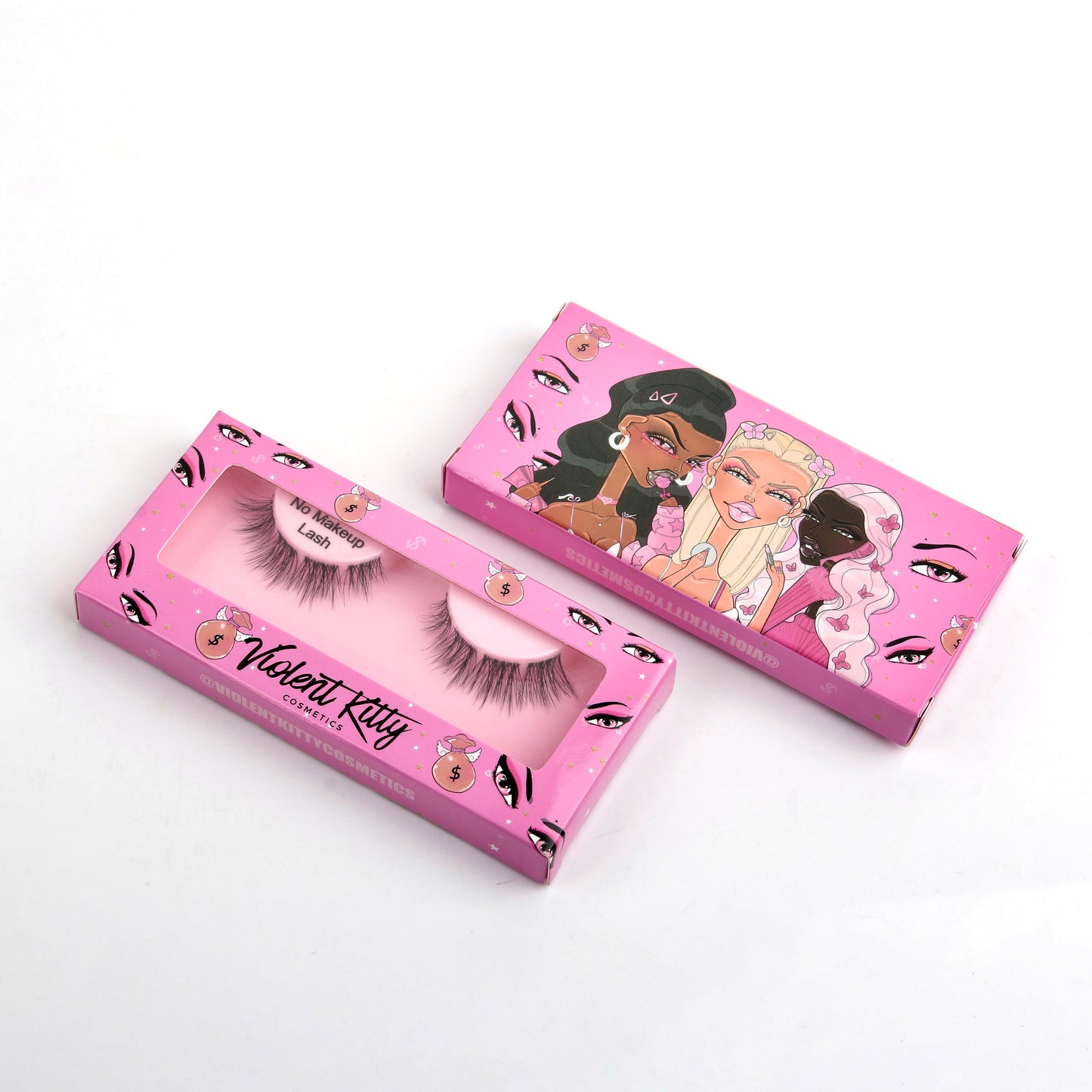 "NO MAKEUP LASH" Natural Pre Cut Cluster Lash