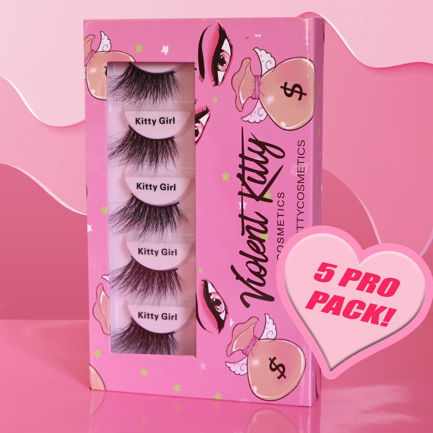 "KITTY GIRL" CORNER LASH