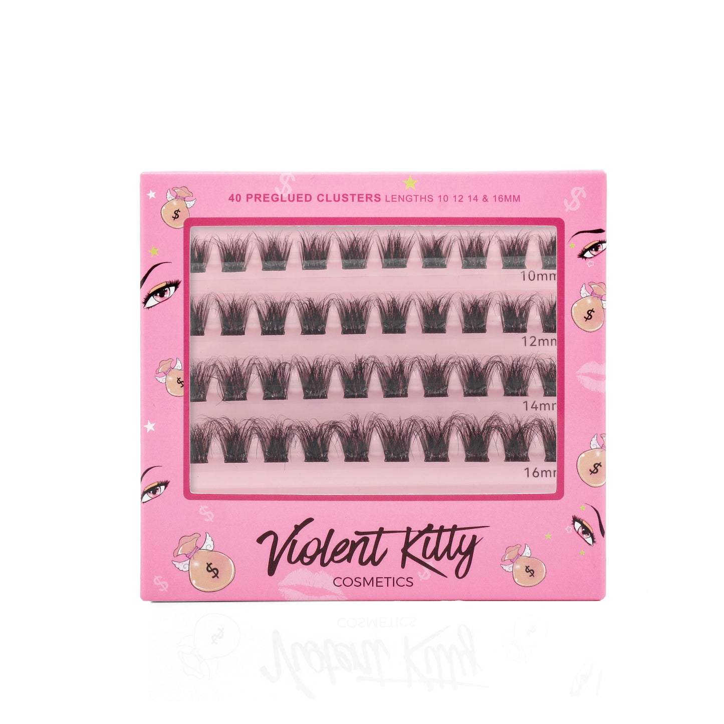 Press & Pinch • Underlash Clusters: v2 “Wispy Dark”