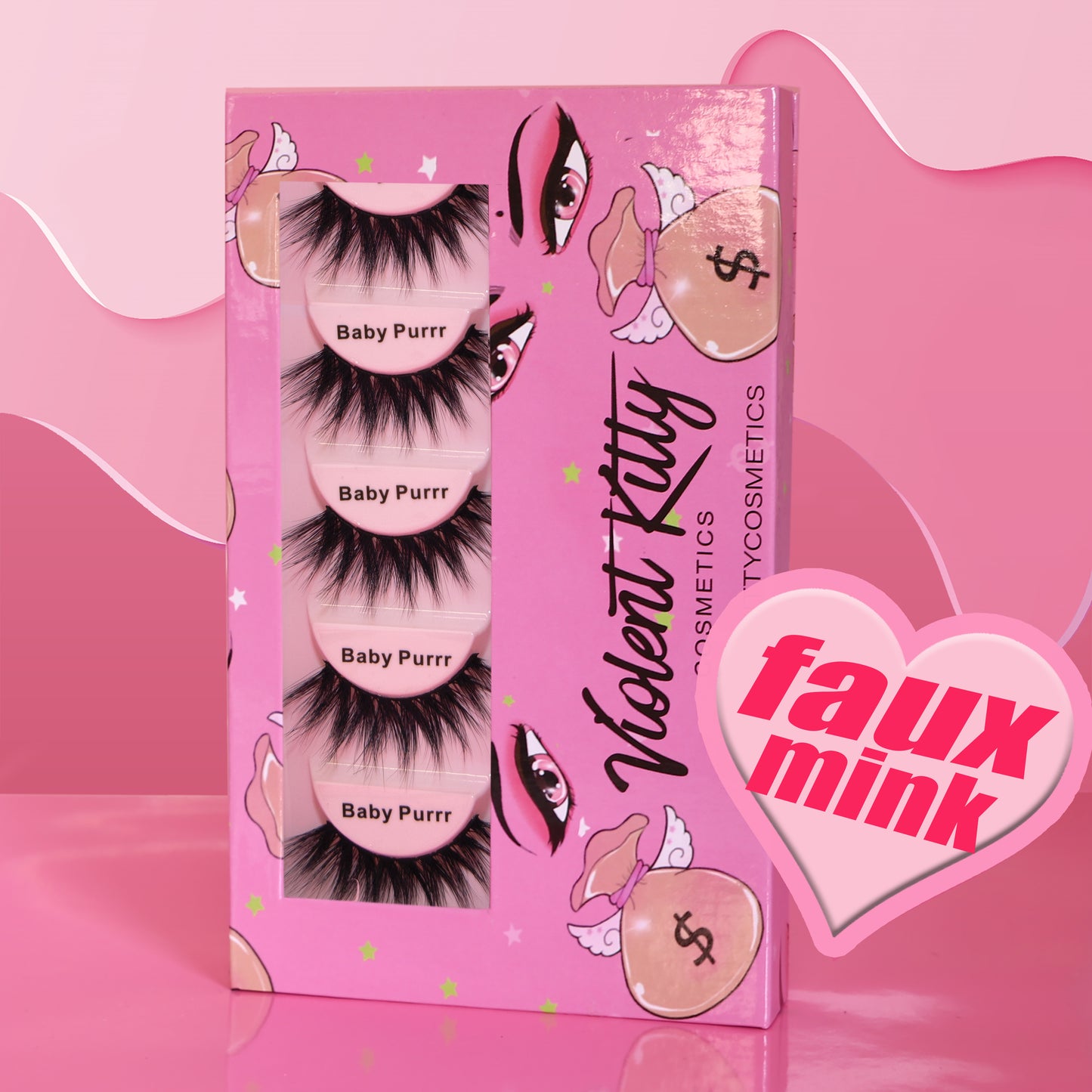 “BABY PURRRR” Faux Mink Lash