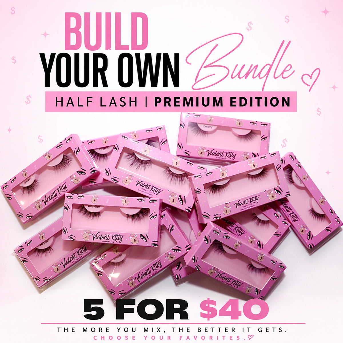 BUILD YOUR OWN BUNDLE: Half Lashes