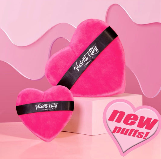 “HEART PUFFS” Powder Puff Set